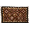 Botin Large Fabric Upholstred Aztec Rug In Multi-Colour