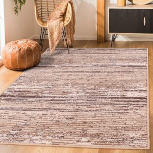 Blizzard Modern Polyester 80x150cm Rug In Ivory