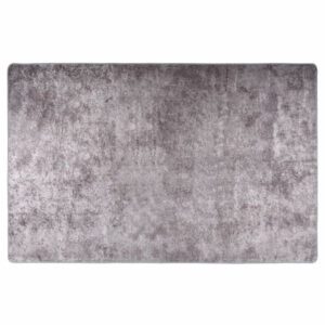 Corwin 150cm Polyester Washable Anti-Slip Rug In Grey